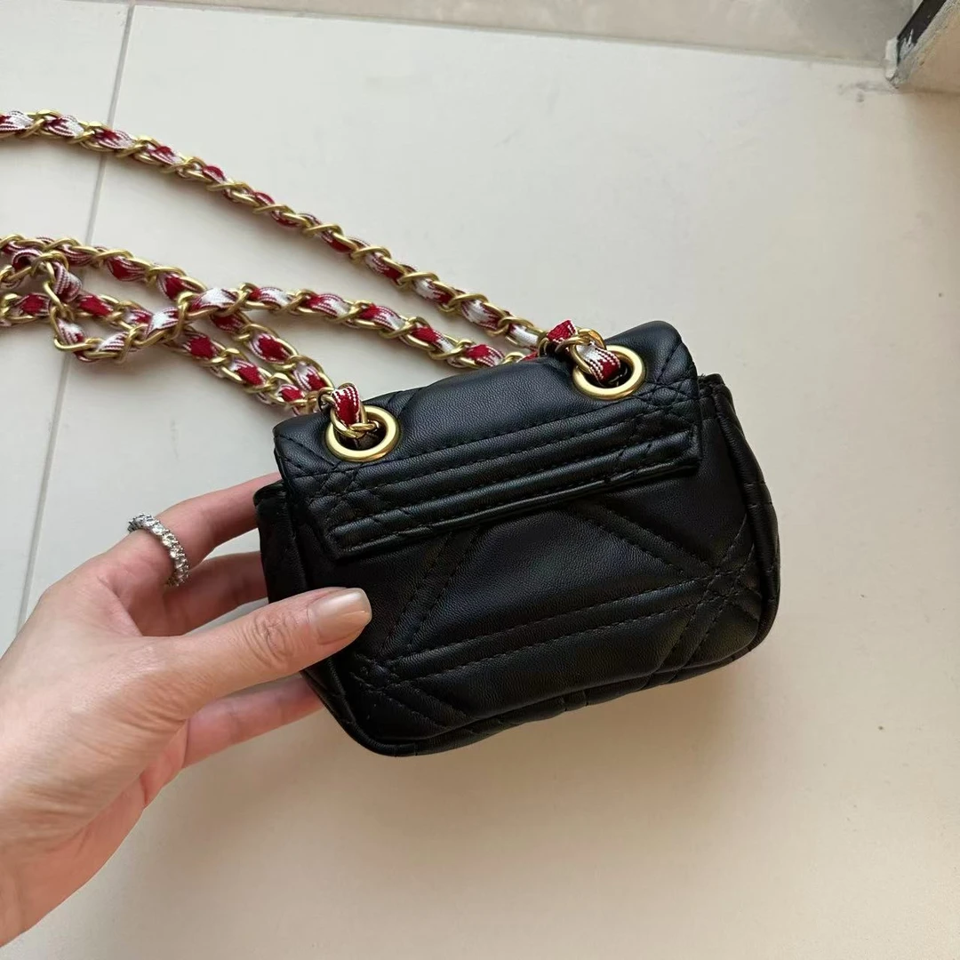 NNO小众品牌 mini废柴 黑色包包 2567