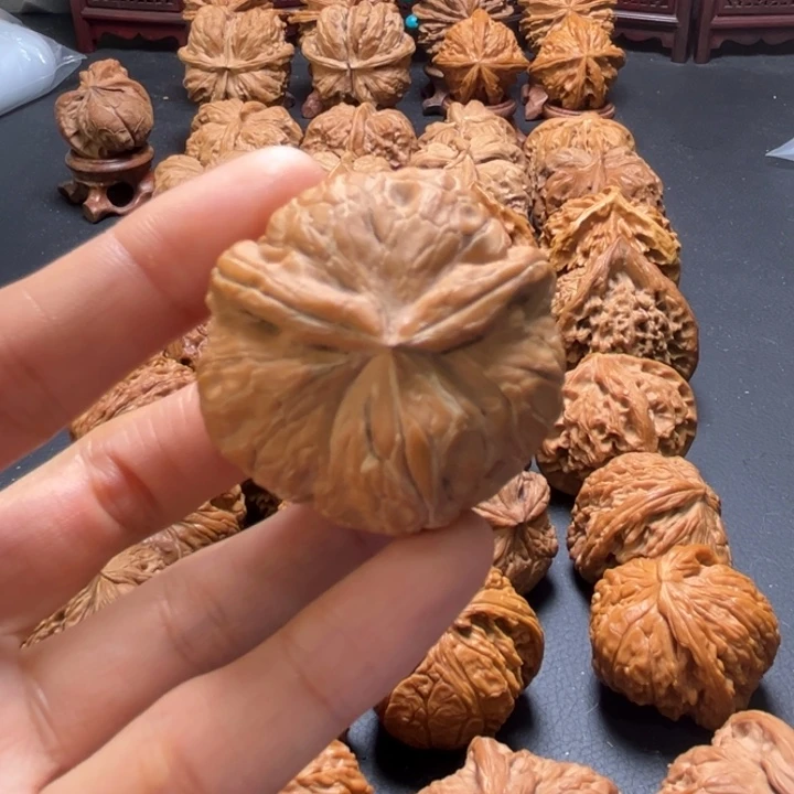 元宝两棱挂角39尺寸单只核桃哈哈哈哈哈哈