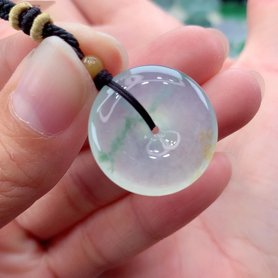 颈饰未镶嵌翡翠编号73尺寸23.2-5.5