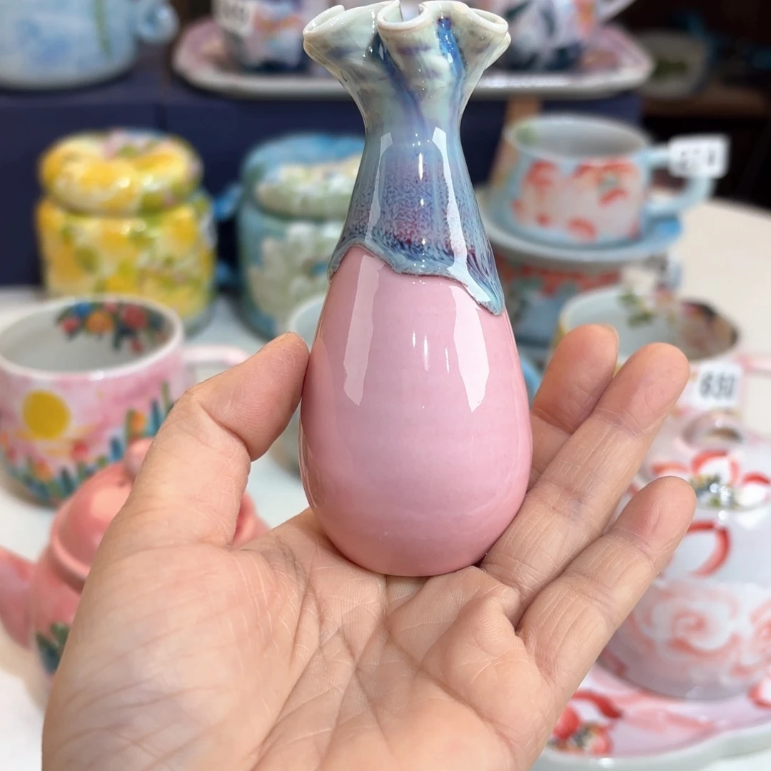 景德镇手绘高温釉下彩陶瓷茶具