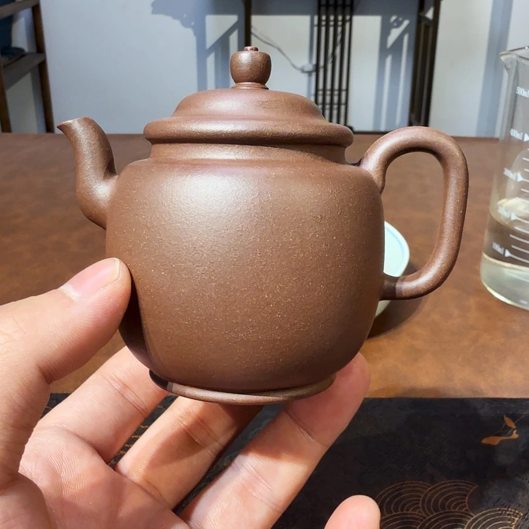 彭***光紫砂茶壶原矿紫砂壶