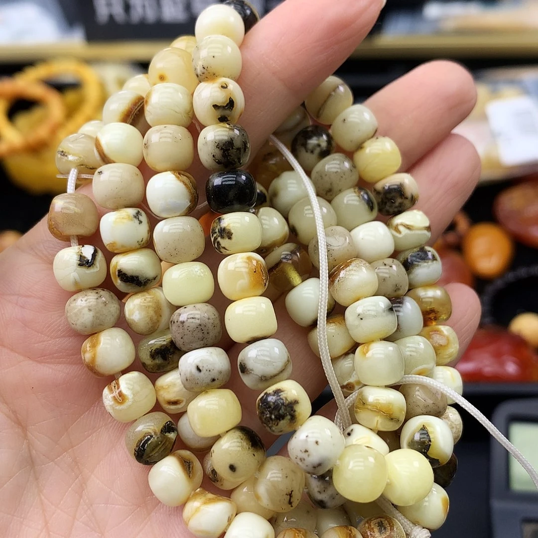琥珀未镶嵌珠宝奇石