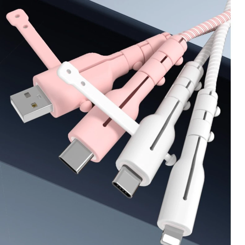 保护套防折断充电线保护壳typec适用充电器苹果华为oppo小米vivo