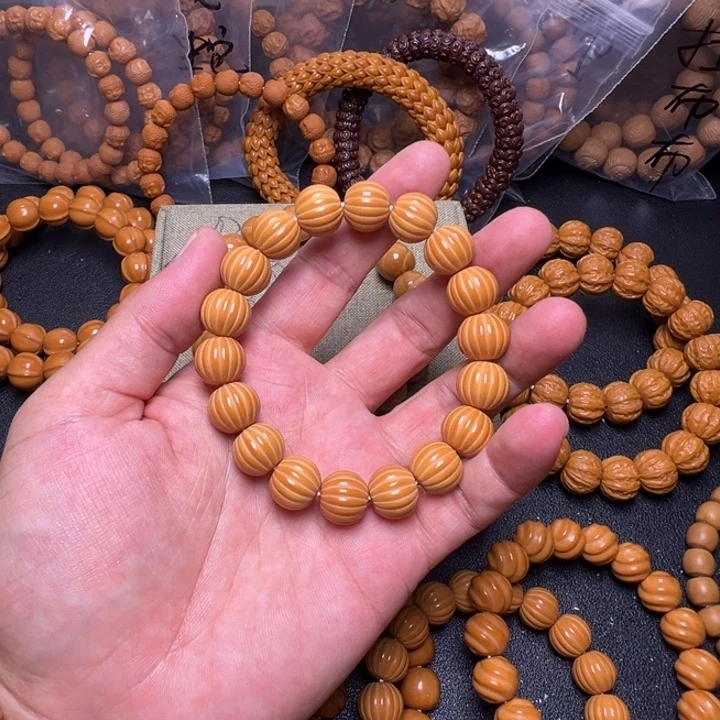 猴头核桃手串瓜珠13