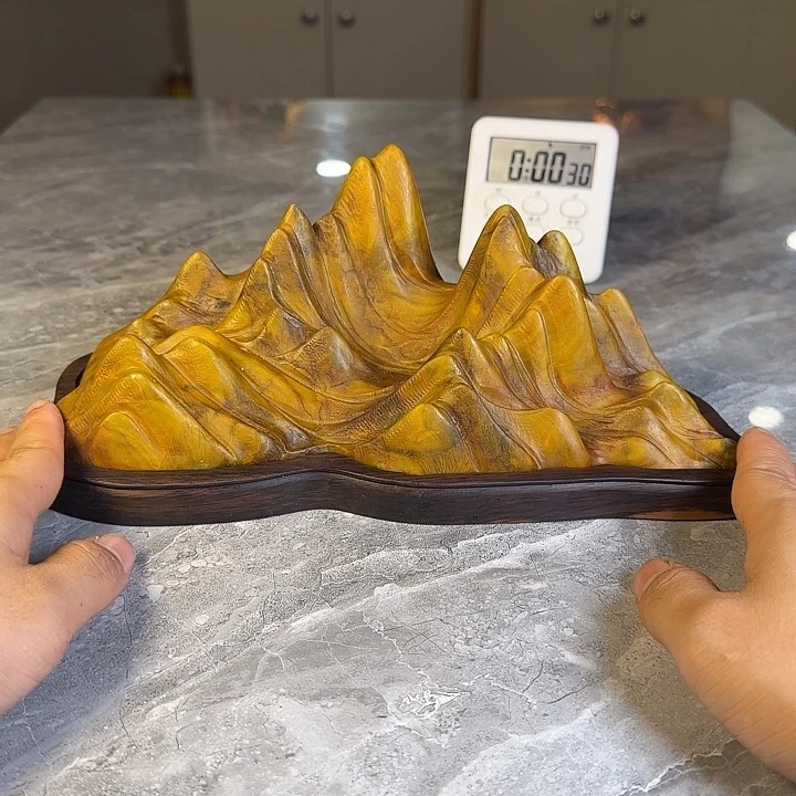 武***师奇石茶宠鱼缸文房摆件