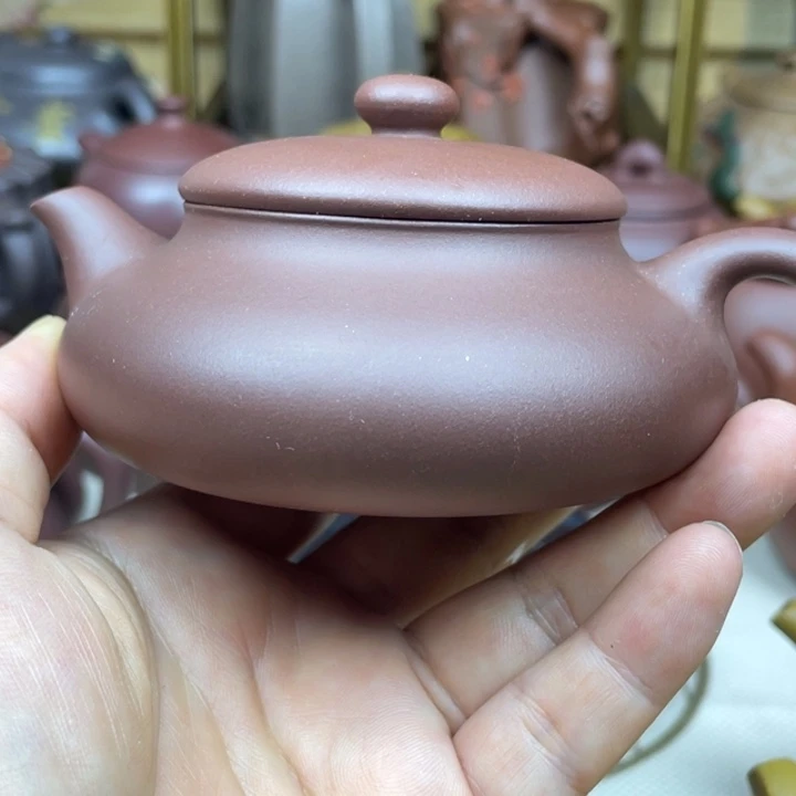 茶壶紫砂紫砂壶微微微瑕130cc