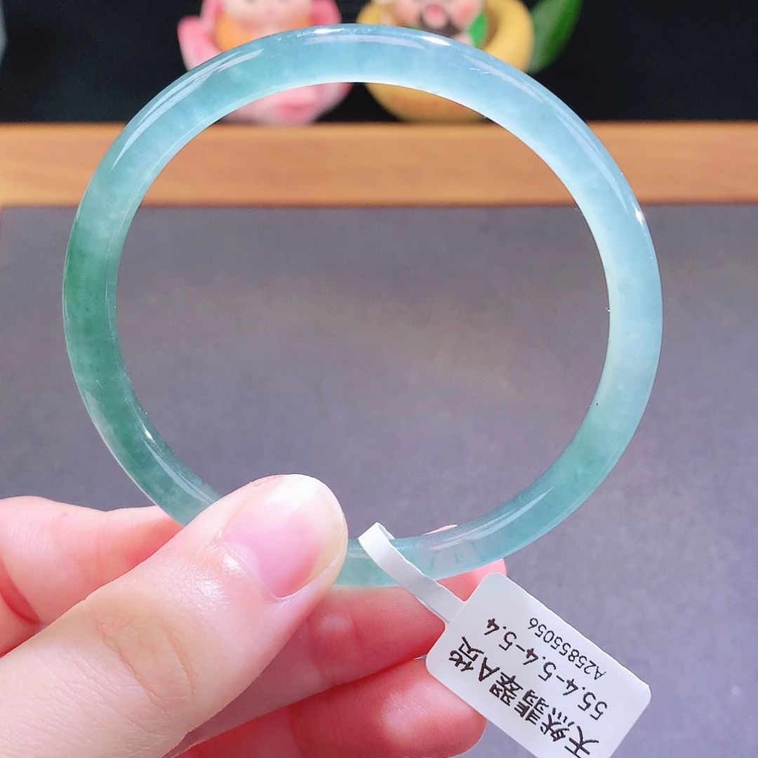 翡翠未镶嵌手镯天然翡翠