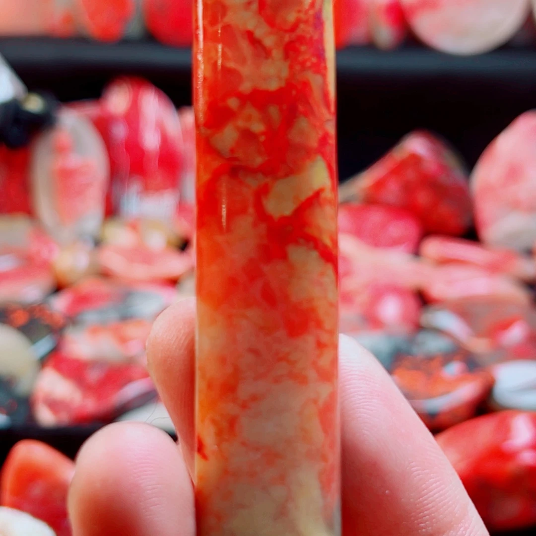 1***熊巴林石随行着一枚可以