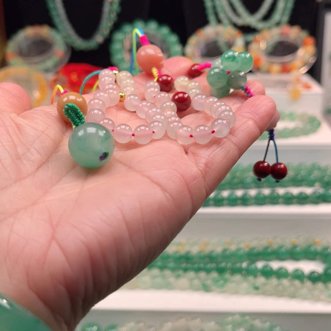 石英质玉合金包包挂手机链非洲翠多样性发货拍一发一