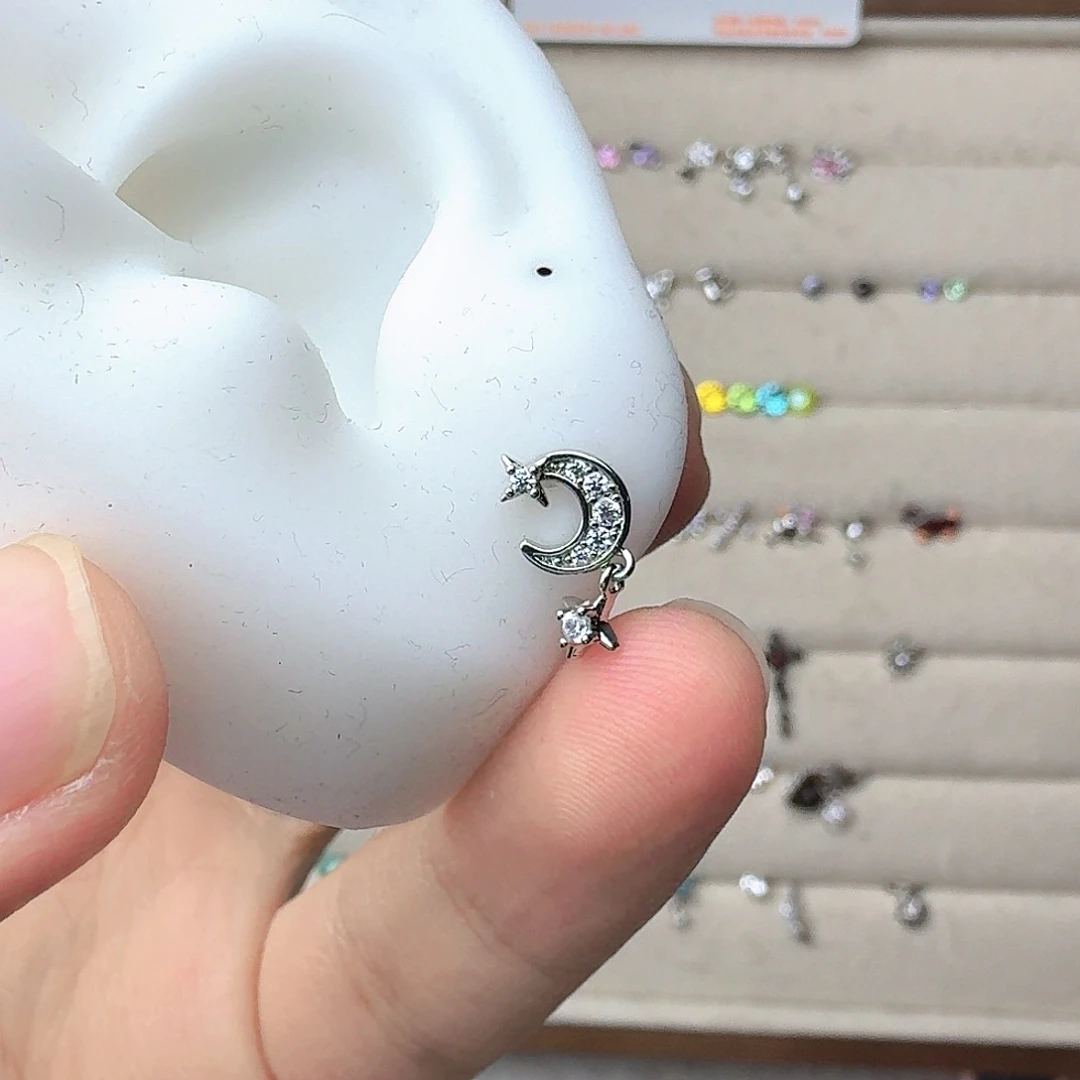 锆石钛钢合金月亮星芒