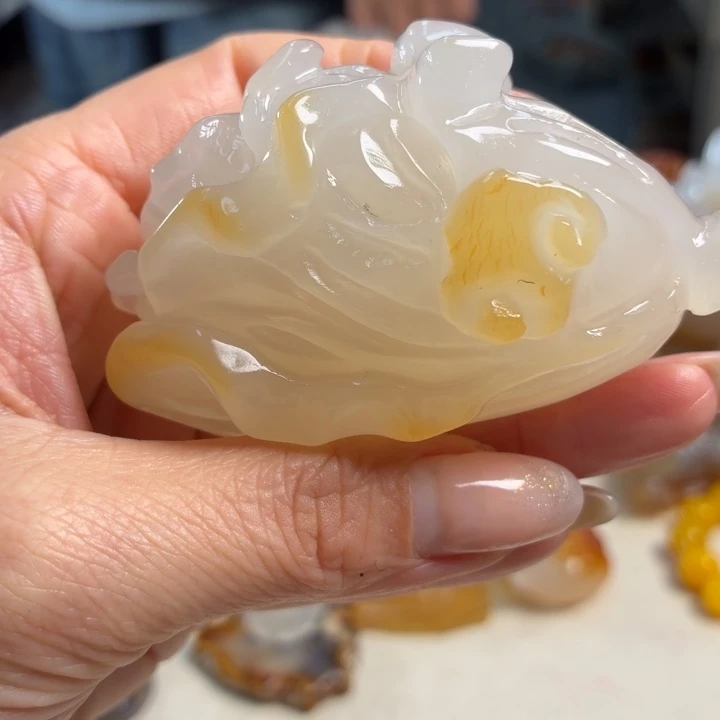 玛瑙/玉髓未镶嵌吊坠(不含链)