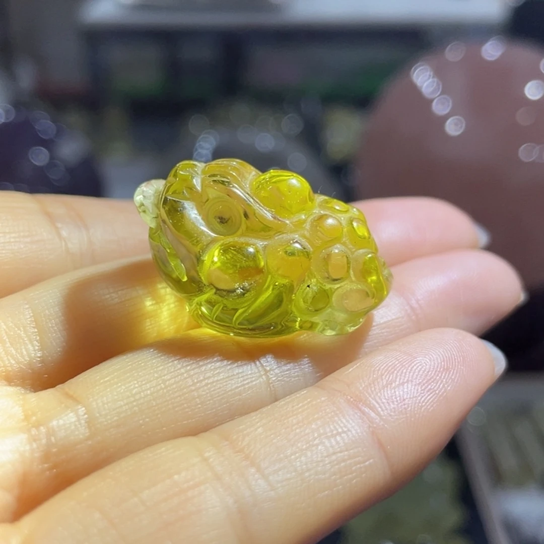 珠宝半成品未镶嵌水晶三脚金蟾