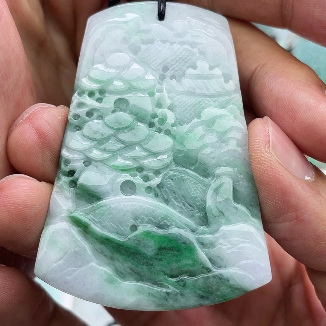 颈饰未镶嵌翡翠翡翠