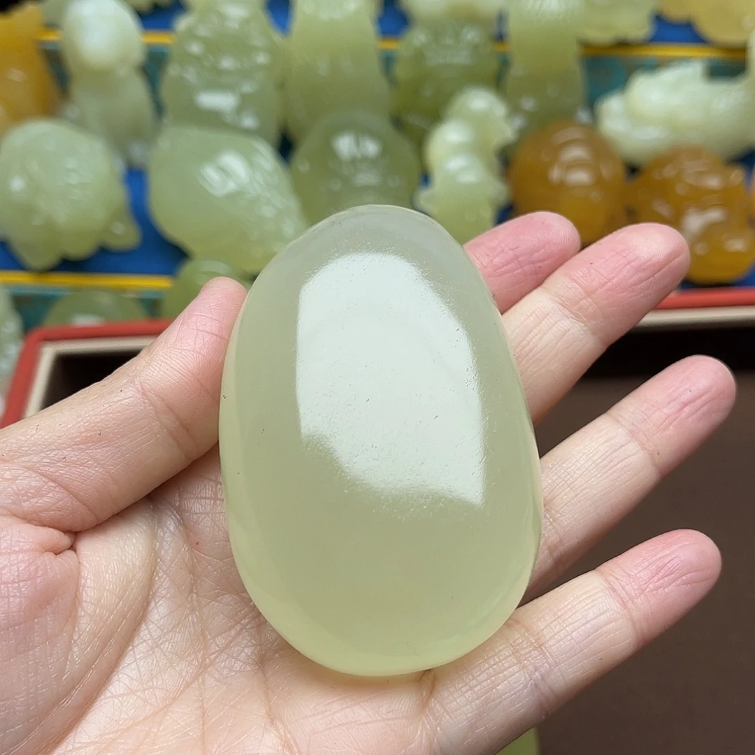 玉天然桌面小摆件