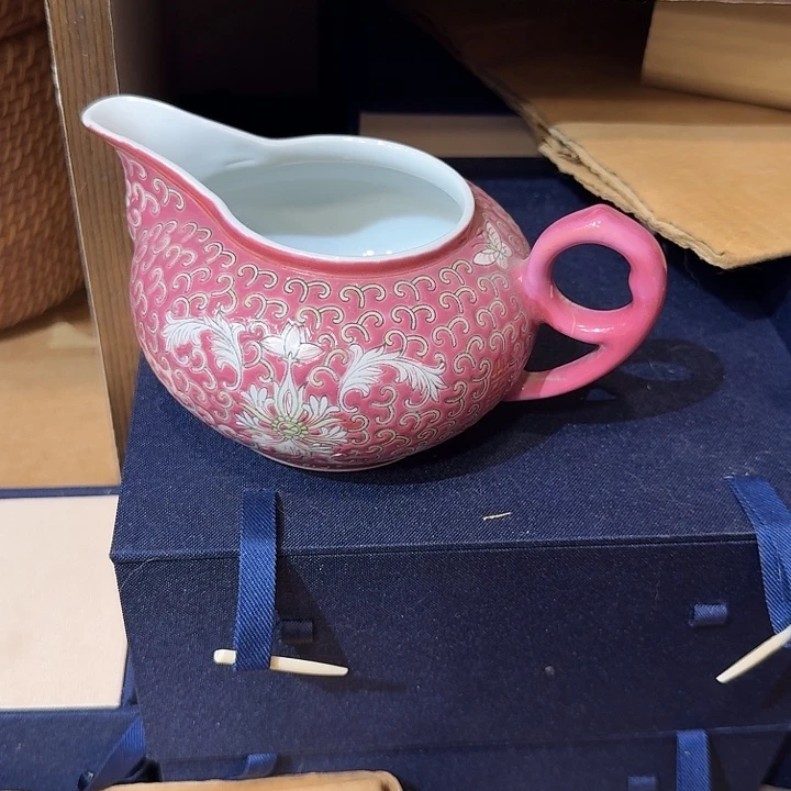 景德镇红洋莲公道杯