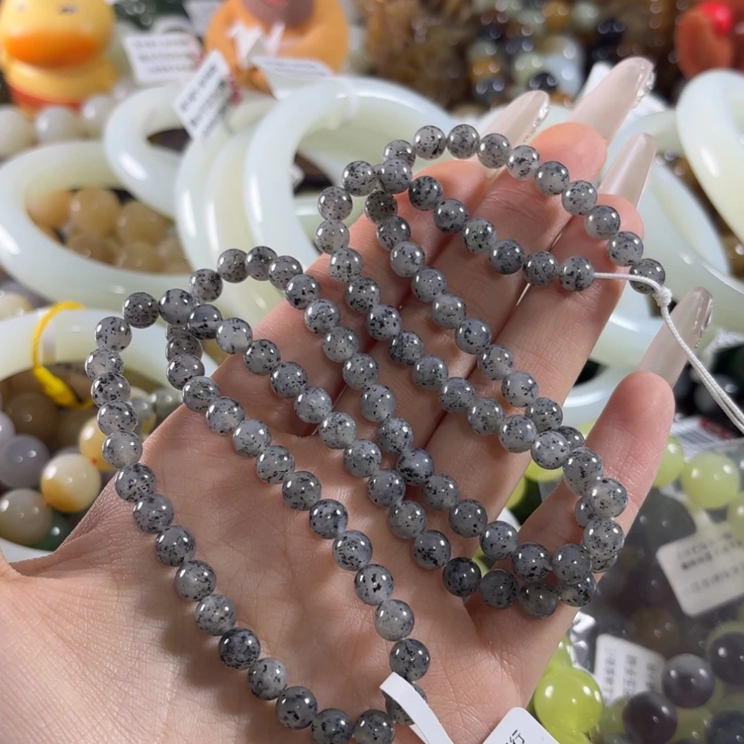 和田玉未镶嵌手链148