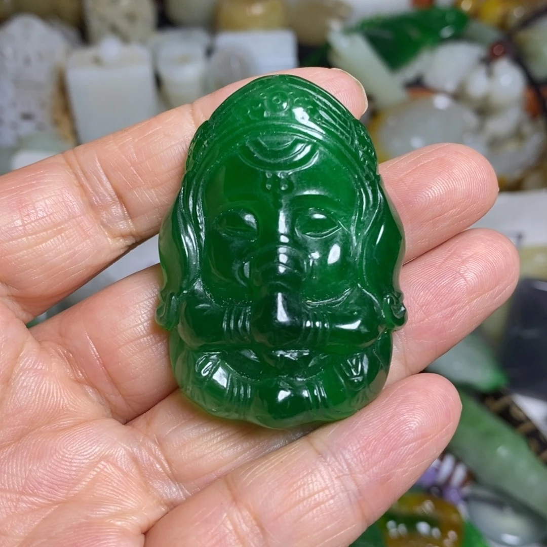 和田玉（糖玉）未镶嵌颈饰