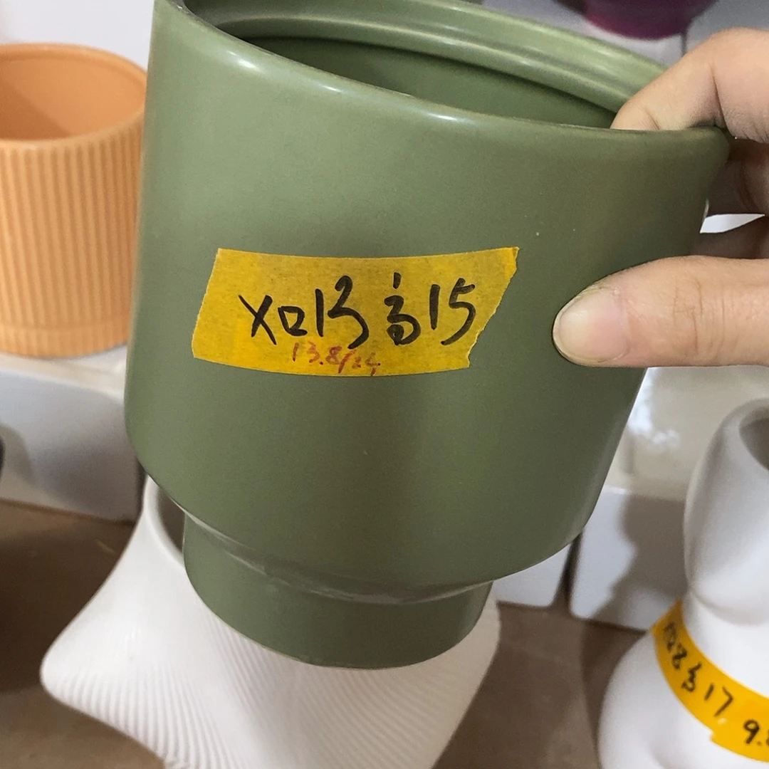 陶杯子陶盆有孔 瑕疵介意勿拍