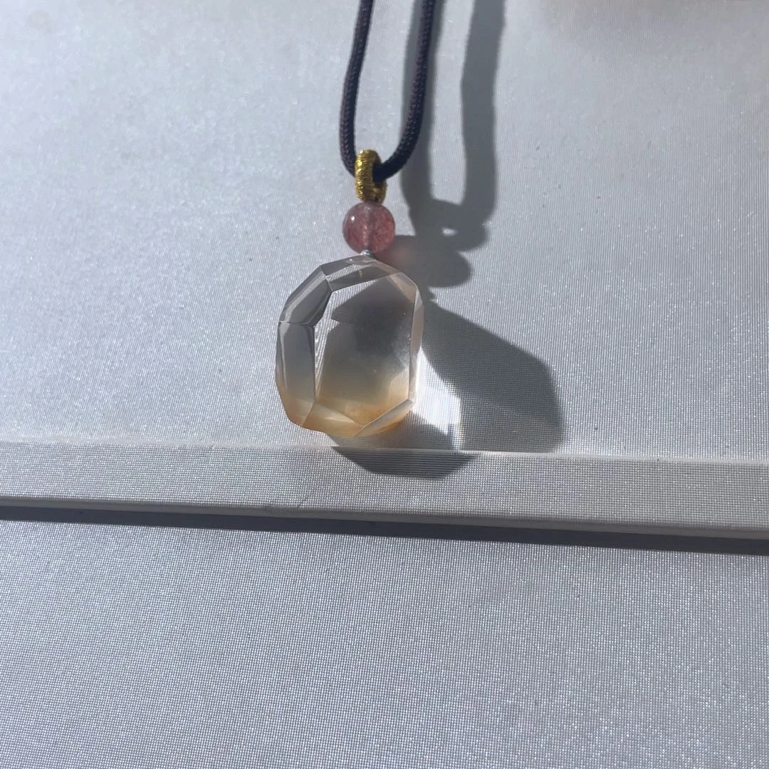 吊坠(不含链)未镶嵌水晶兔毛水晶吊坠