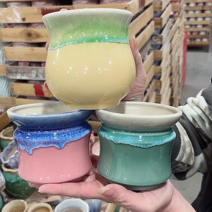 陶瓷陶瓷多肉植物花盆