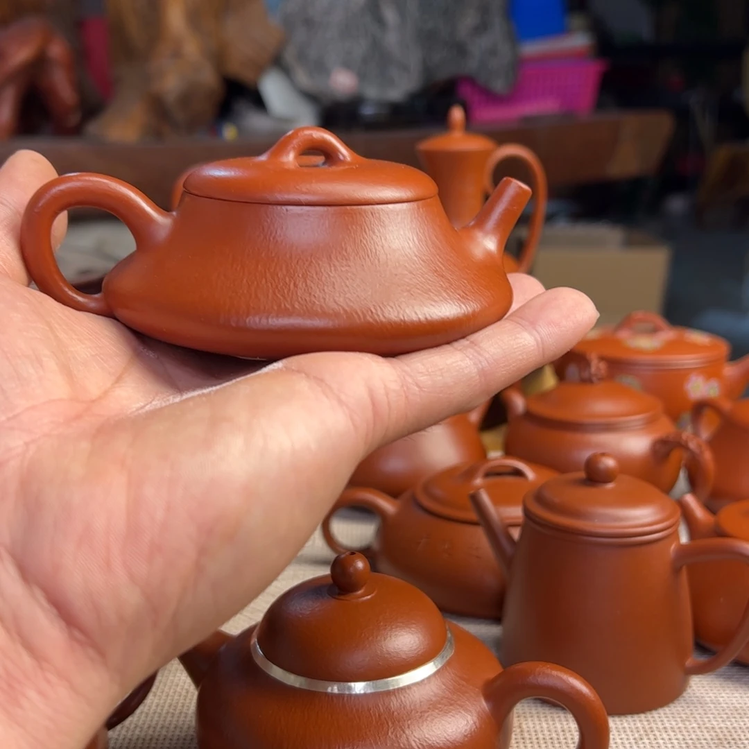 紫砂壶悟*7全手工制作隐瓢