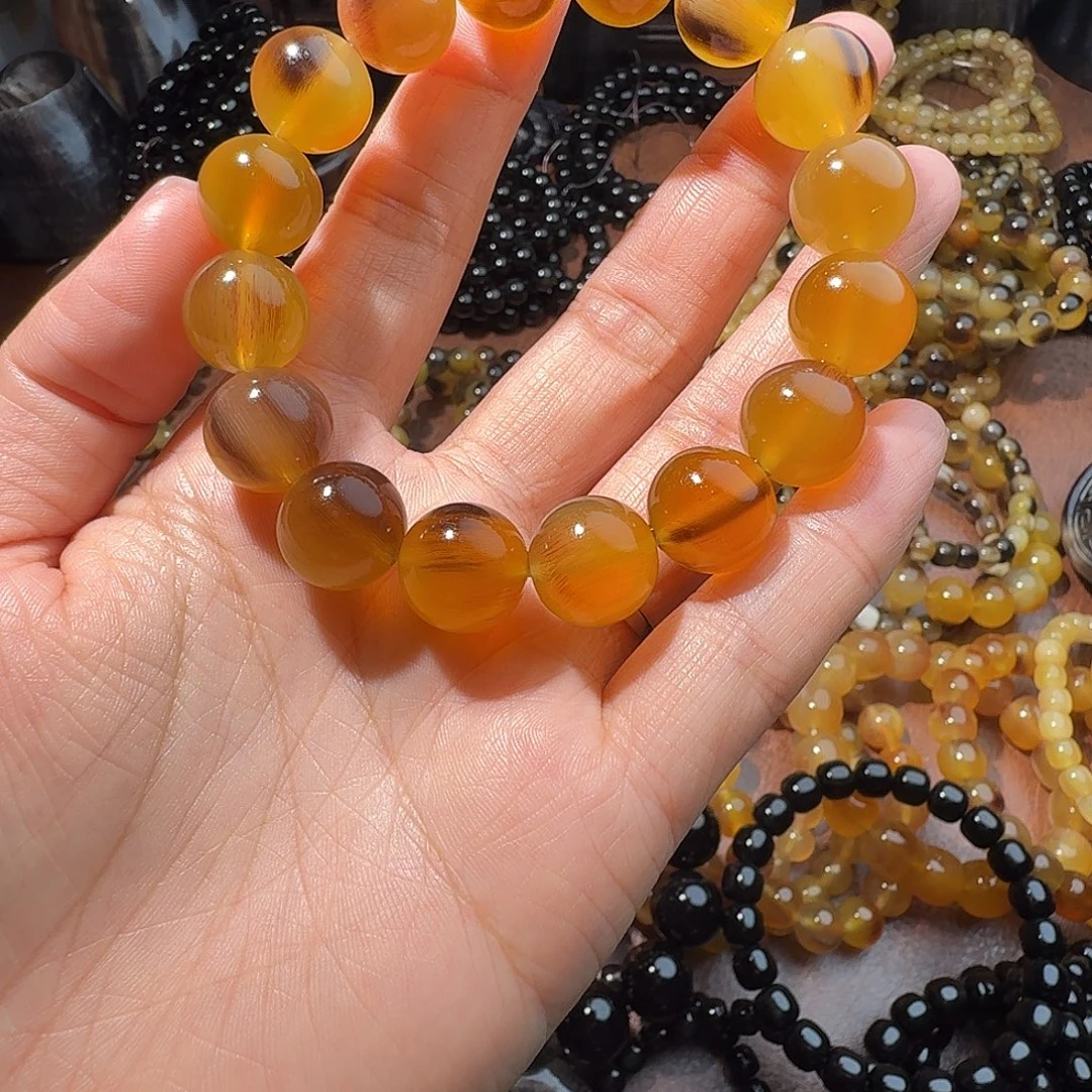 鹉***主驴蹄子1.4半山半水手串