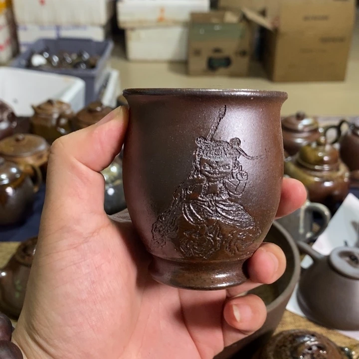 紫砂茶壶好工好料好柴烧