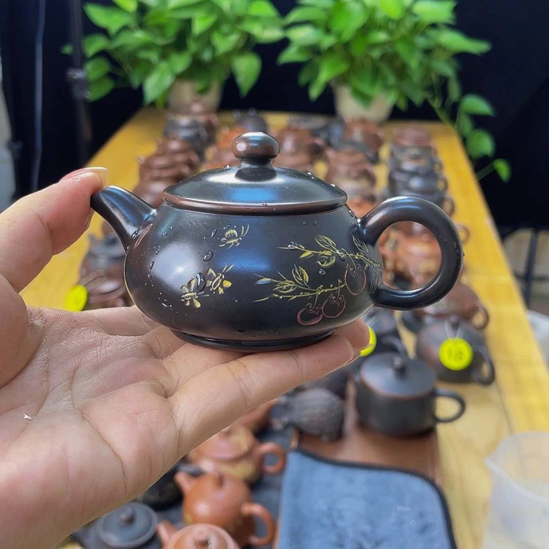 半****泥塑明卢壶100毫升