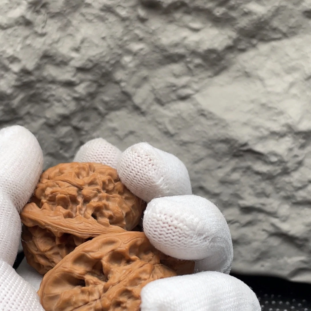 德***尽文玩核桃吊坠43全品官帽