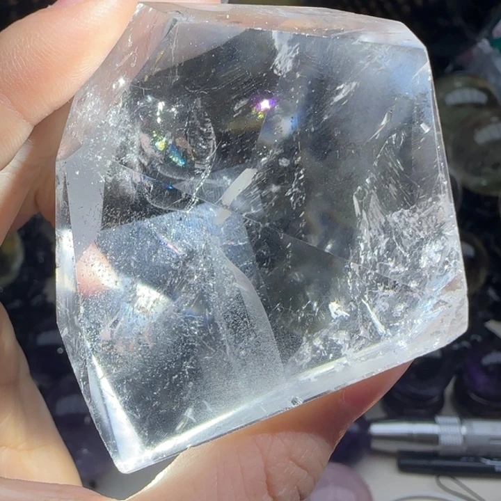 水晶未镶嵌摆件a752