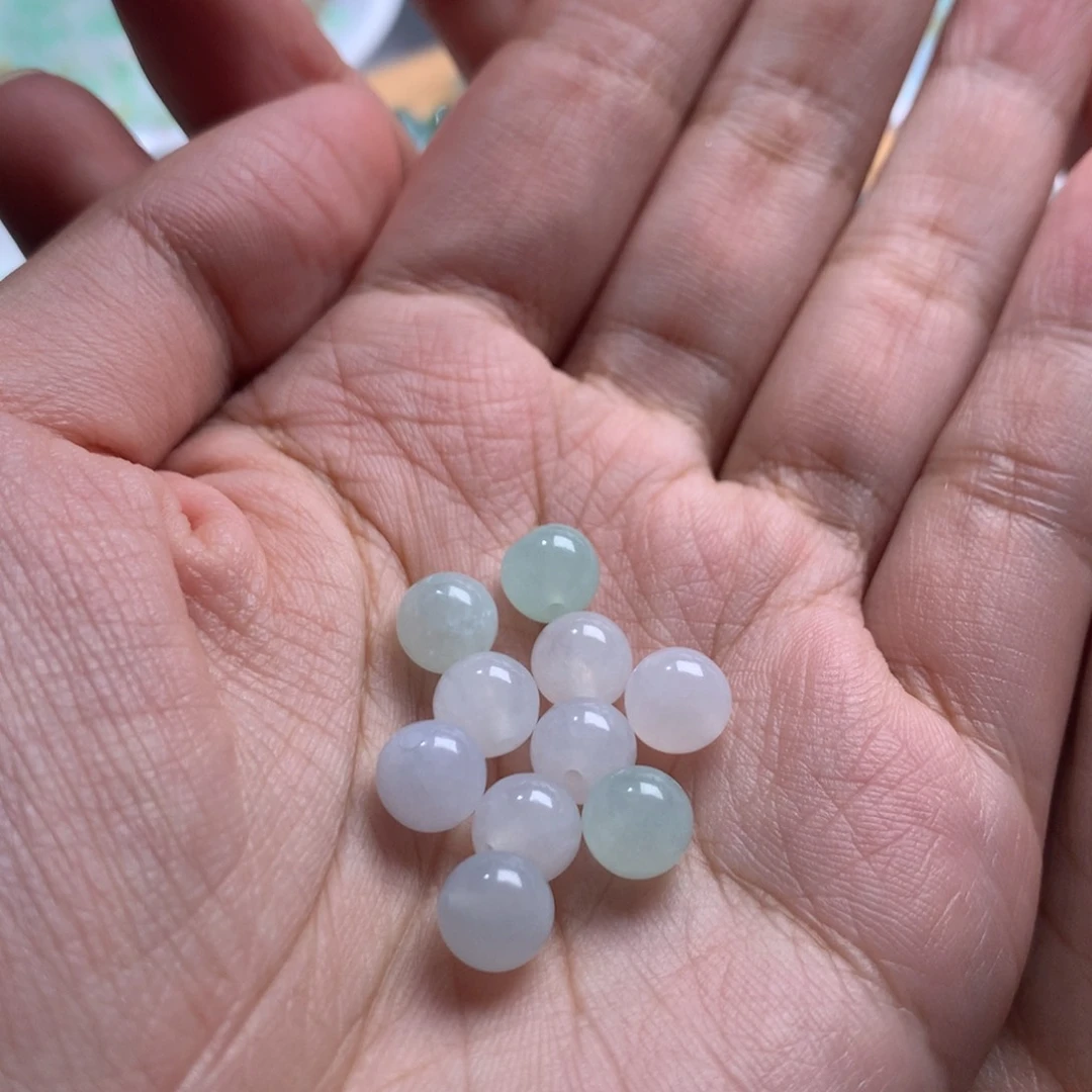 散珠翡翠夕*多样性发货10颗