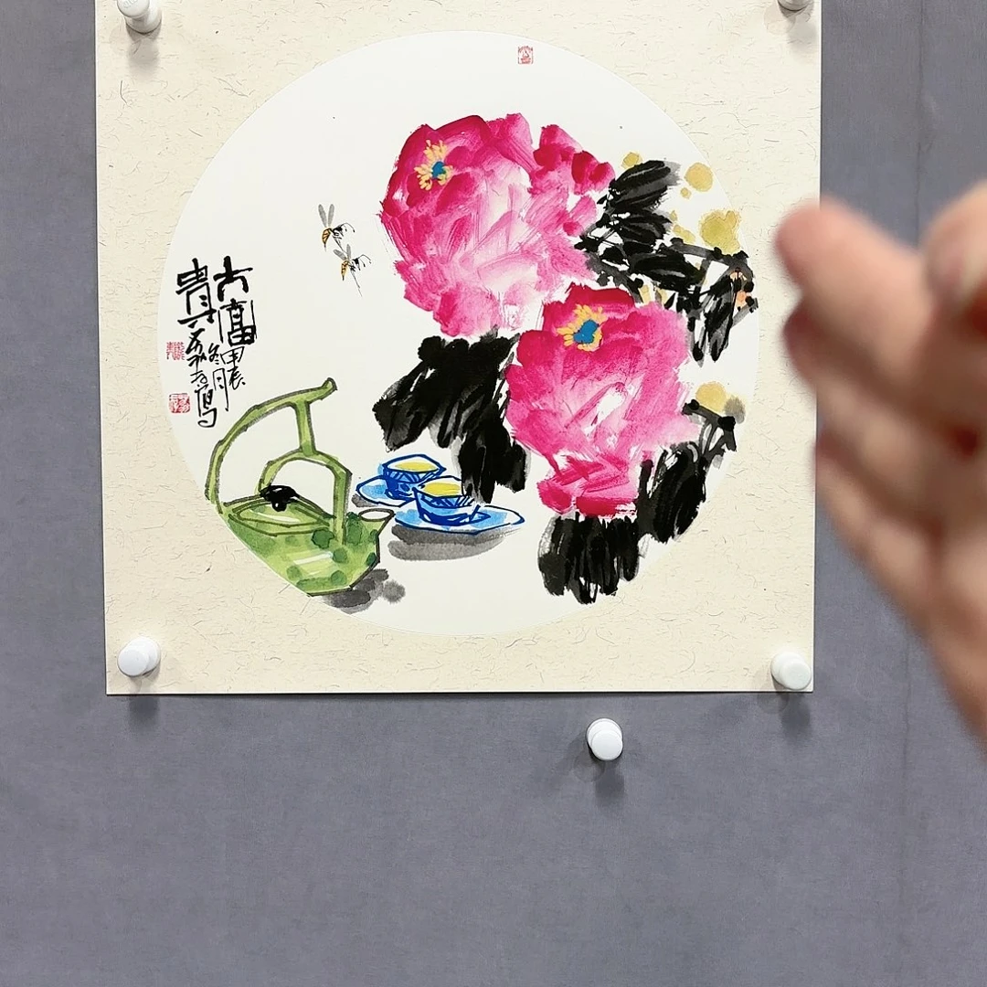 国画国画纯手绘作品请放心去藏