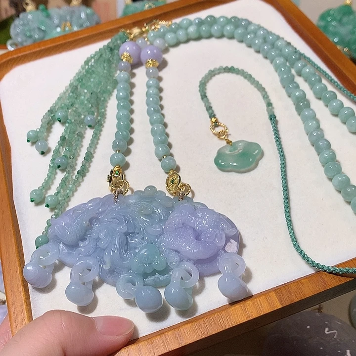 颈饰未镶嵌翡翠翡翠吊坠