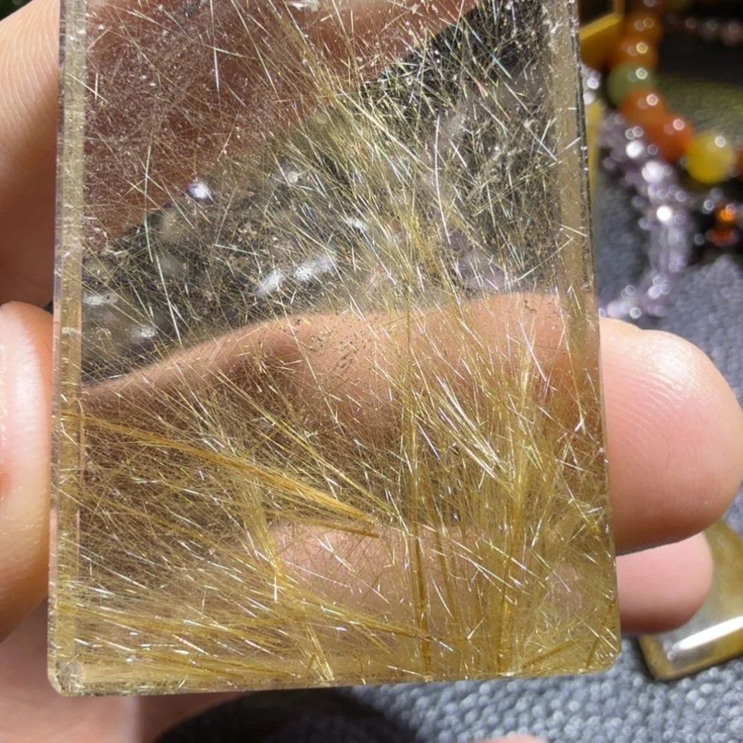 红***天未镶嵌水晶吊坠(不含链)