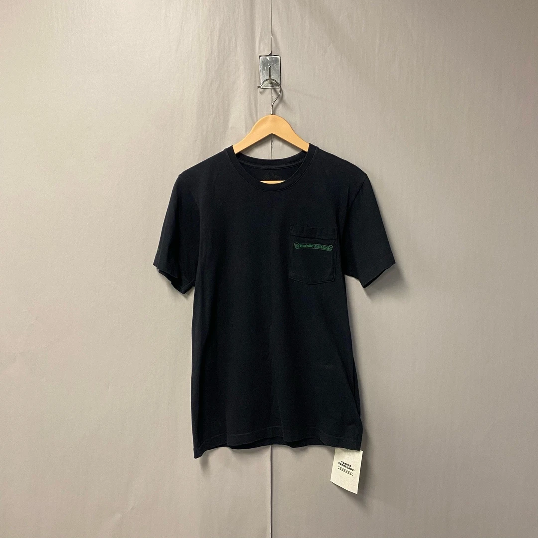 99新 Chrome Hearts/克罗心 马蹄花十字架印花短袖 s码 #7040