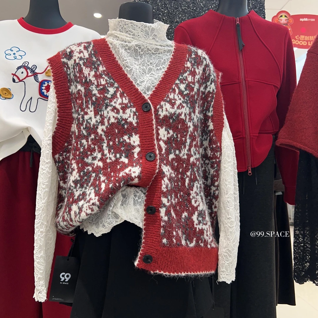 杨杨 99-3089#新款—欧货亮片马甲