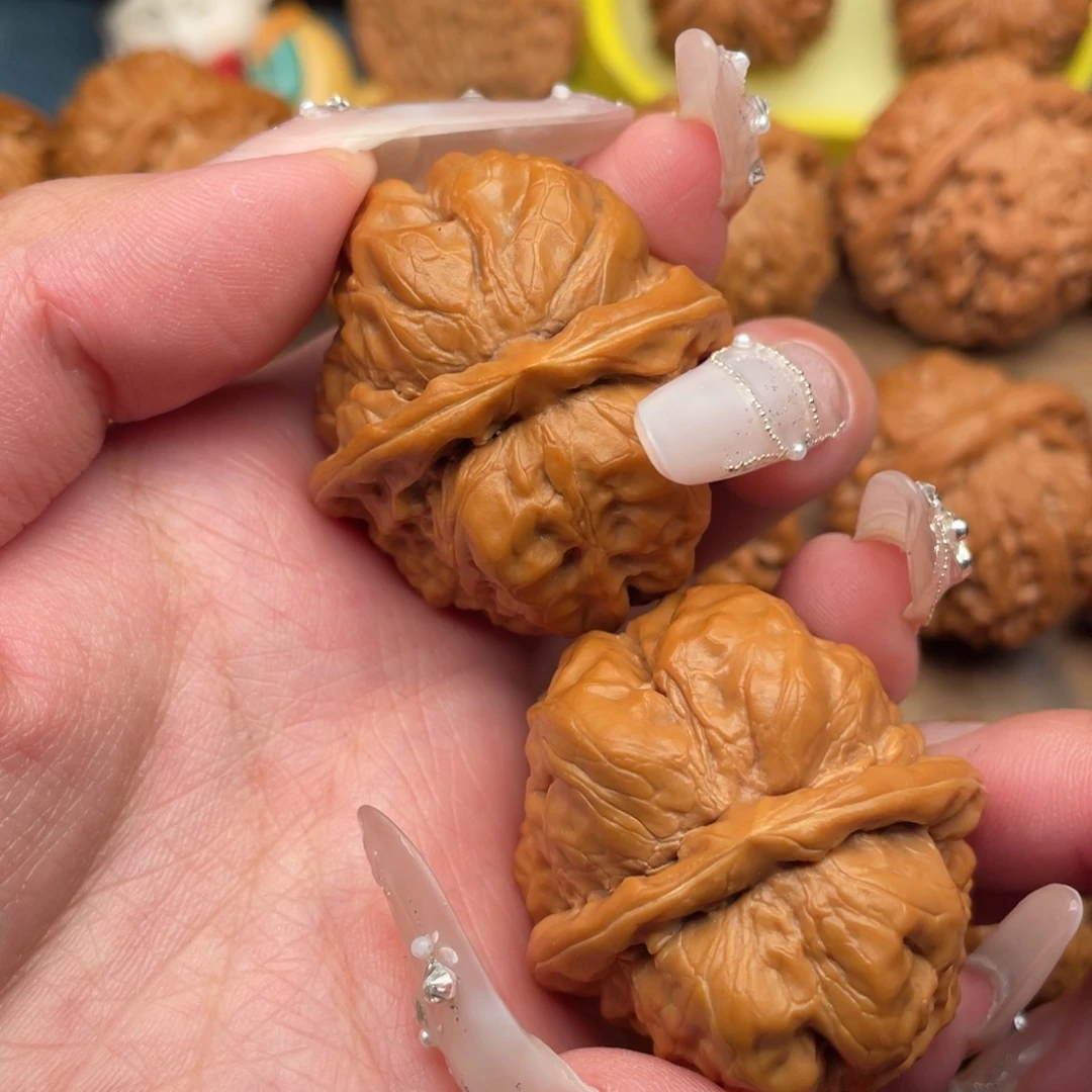 文玩核桃把件全品精配延庆开背肌肉蛙39