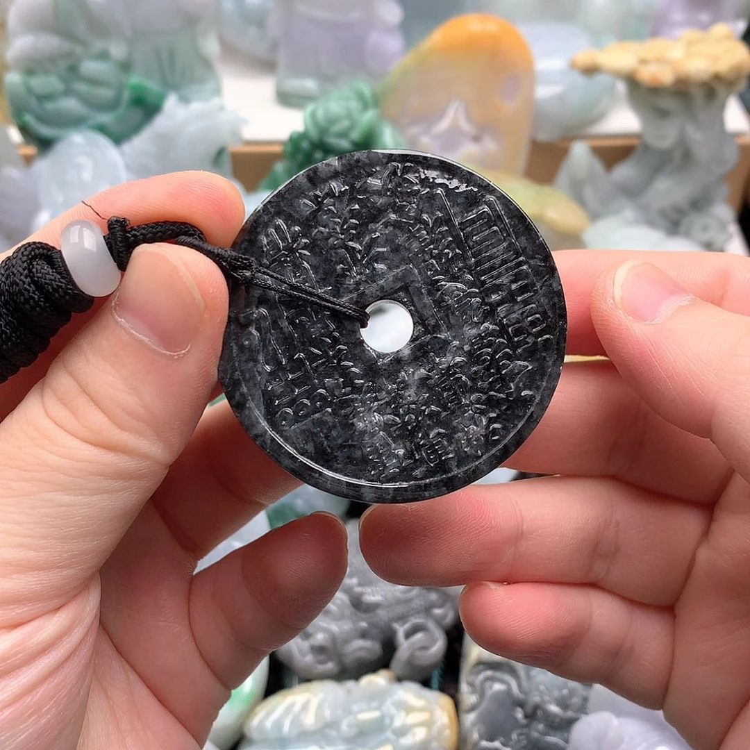 吊坠(不含链)未镶嵌翡翠