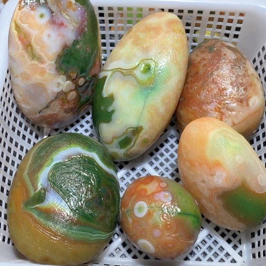 石英质玉珠宝半成品未镶嵌大**灵