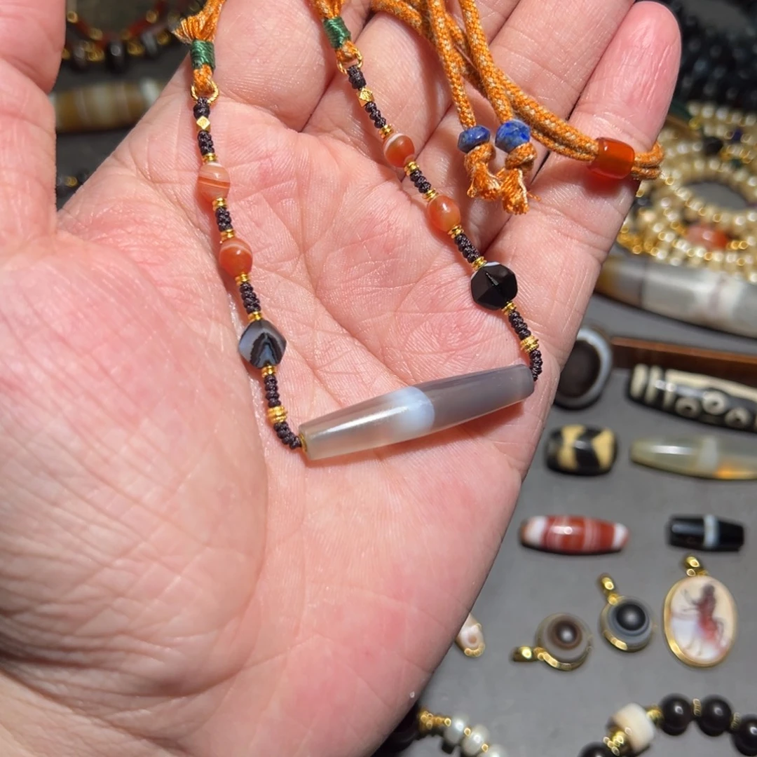 玛瑙/玉髓未镶嵌颈饰