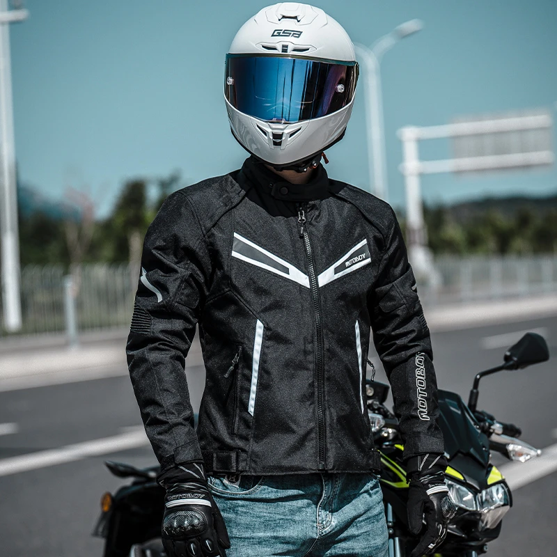 MOTOBOY男士四季适用防风保暖防水透气防摔摩托车骑行服
