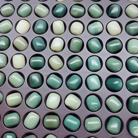 吊坠白玉菩提11青提年糕100颗