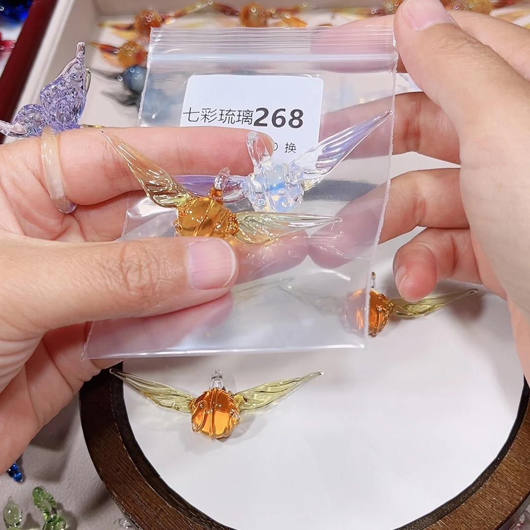 玻璃吊坠(不含链)268飞贼两个
