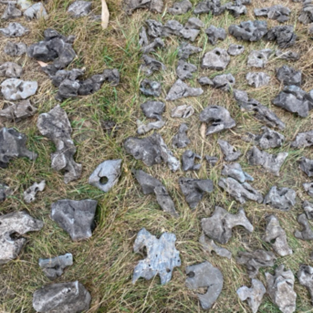 太湖石墨太原石手把件香台造景摆件（直播间看石下单）