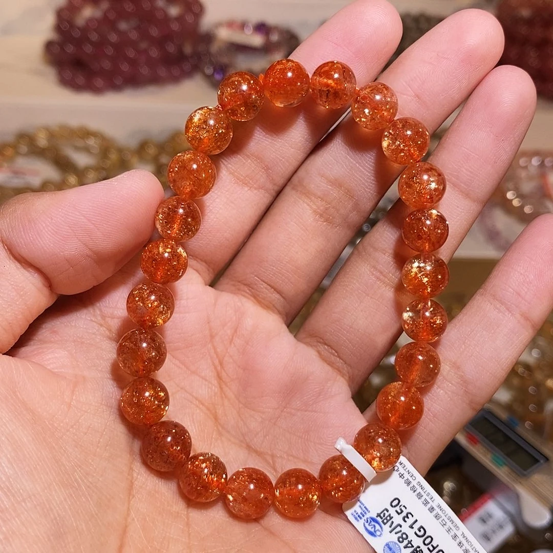 手链未镶嵌长石金太阳8mm