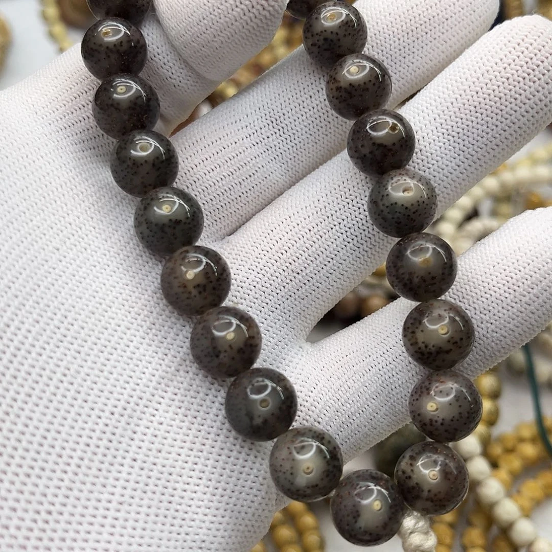 -***谦星月菩提吊坠黑珍珠