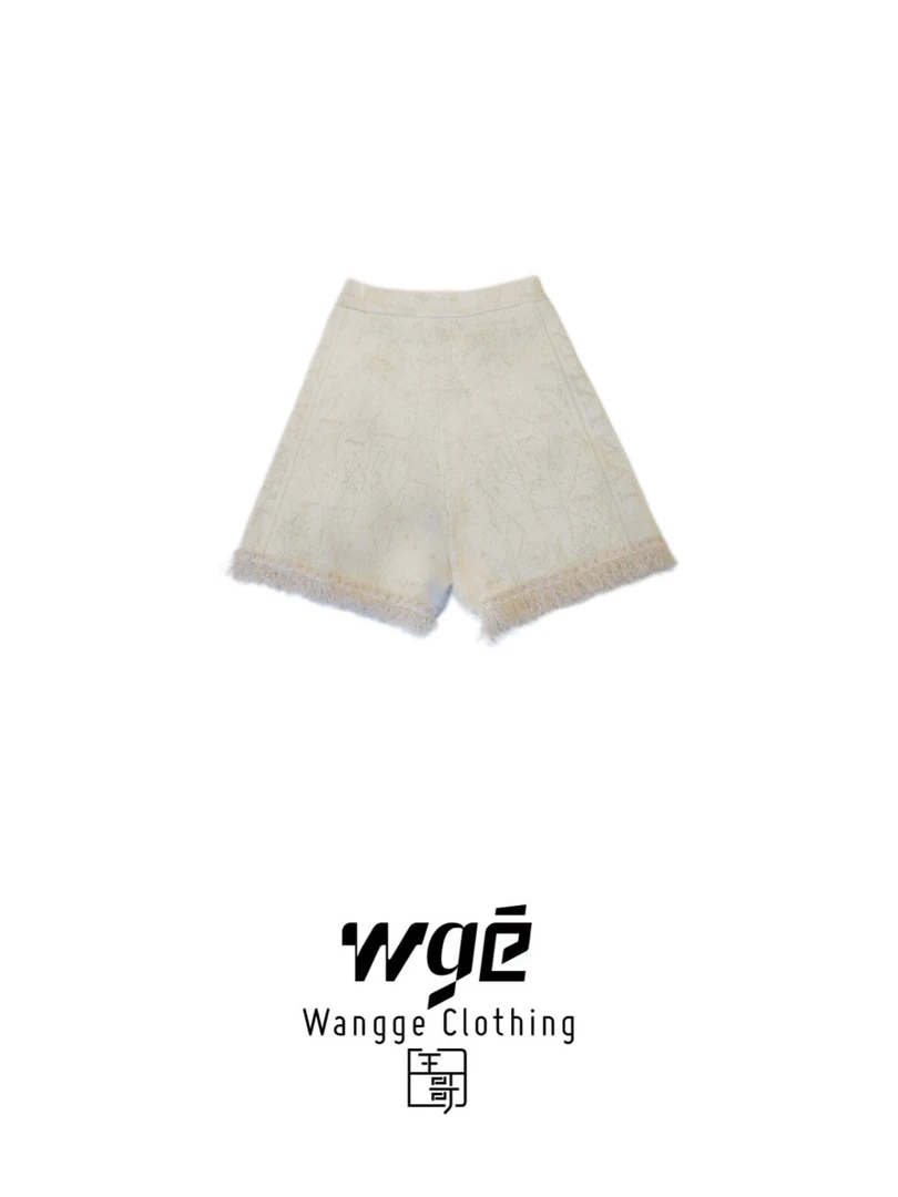 【王哥精选】新款时尚潮流网红女士小香风气质百搭-5012短裤