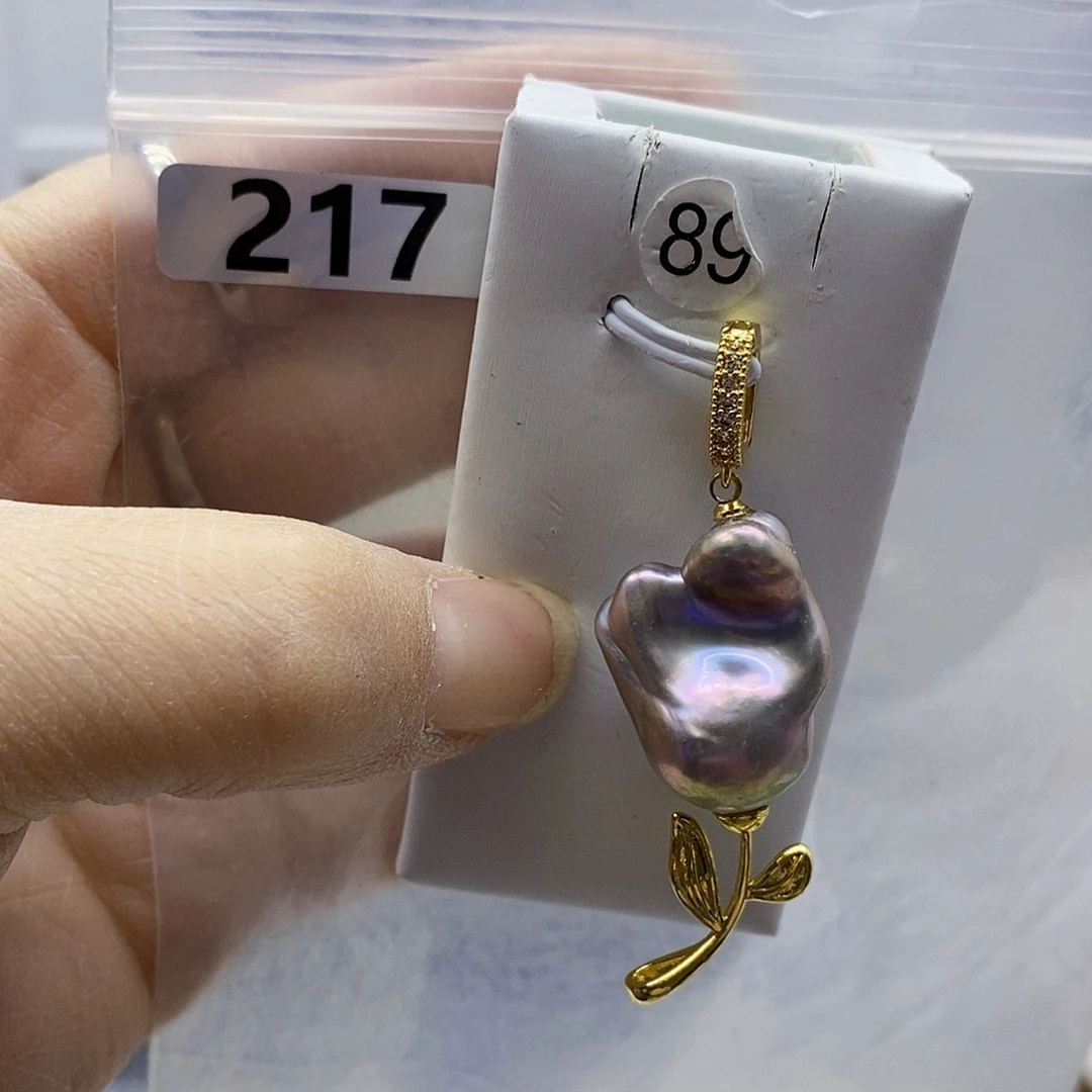 颈饰合金淡水珍珠