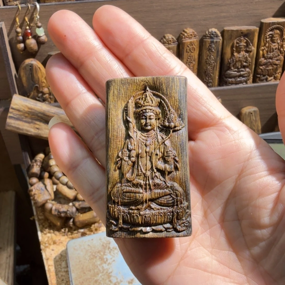 沉香碎屑沉香绿棋楠虚空➕虎块料12克