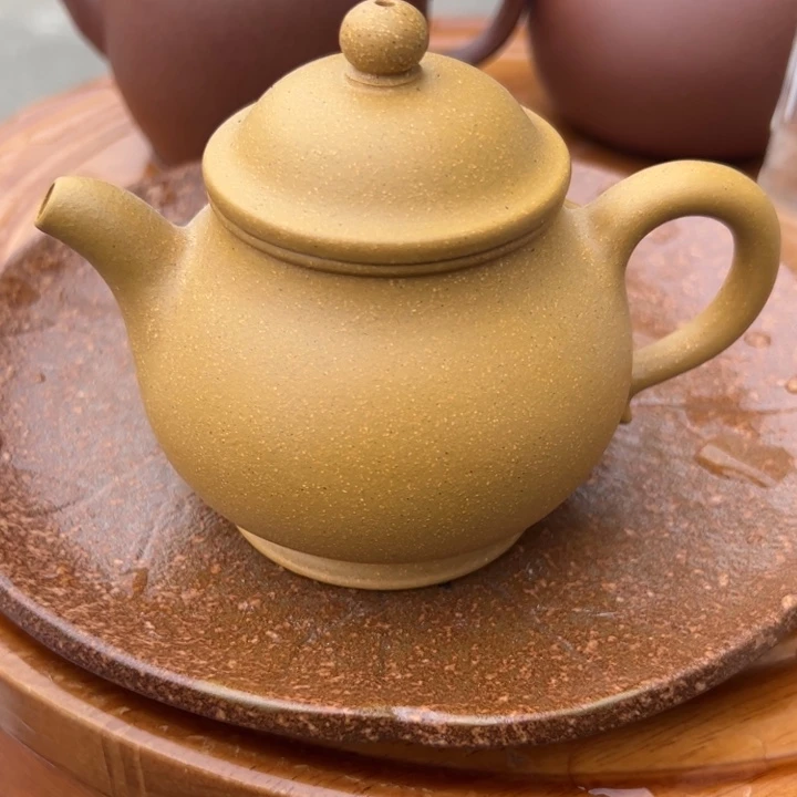 茶壶紫砂黄金段高潘150cc